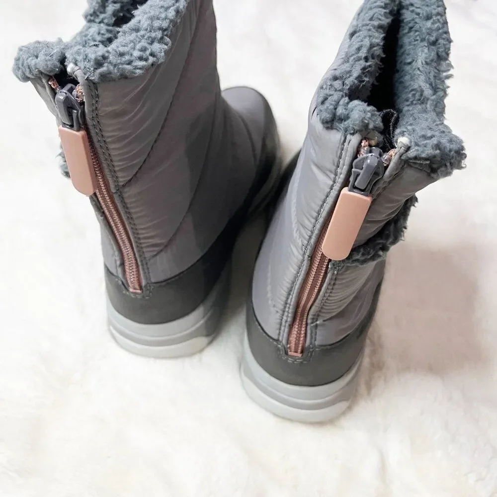 Merrell Snowcreek Sport Mid Zip Polar Waterproof Boots‎ Charcoal NWOT Size 10